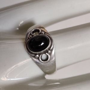 Vintage Black Onyx Ring